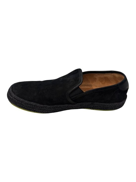 Donald J. Pliner Black Leather Espadrille Slip-On Loafers Men’s Size 9.5 Casual